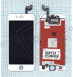 Дисплей для iPhone 6S в сборе с тачскрином (Tianma), белый