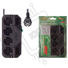 Сетевой фильтр Most СRG 5м (6 розеток) черный (коробка)