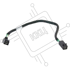 Кабель ACD-RA8643-08M,Internal, SFF8643-to-SFF8643 угловой (MiniSAS HD-to-MiniSAS HD Right Angle) 75cm