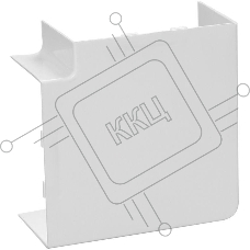 Поворот на 90 град. КМП 40х25 ЭЛЕКОР (уп.4шт) IEK CKMP10D-P-040-025-K01