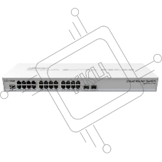 Маршрутизатор 24PORT 1000M CRS326-24G-2S+RM MIKROTIK