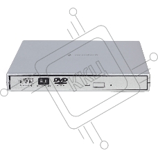 Оптический привод внешний с интерфейсом USB 2.0 Gembird DVD-USB-02-SV пластик, серебро