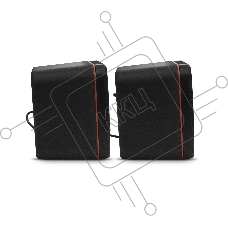 Акустическая система 2.0 ExeGate EX287050RUS Disco 160 (питание USB, 2х3Вт (6Вт RMS), 100-20000Гц, черный)