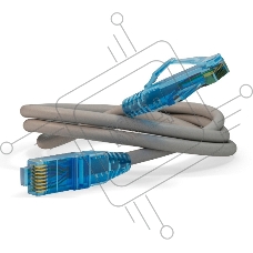 Патч-корд Hyperline PC-LPM-UTP-RJ45-RJ45-C6-5M-LSZH-GY Патч-корд U/­UTP, Cat.6, LSZH, 5 м, серый