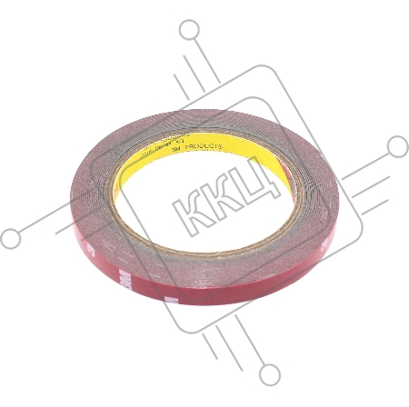 Скотч двусторонний вспененный 3M VHB 10 мм, 15 м