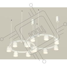 Светильник Ambrella light XR92081002/13 SWH/FR белый песок/белый матовый GX53 (A9208, C9236, C9231, N8402)