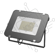 Прожектор светодиодный Qplus 50Вт 6500К 4250лм IP65 графит. сер. 1/10 Gauss 690511350