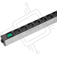 Блок распределения питания Sysmatrix PD 0804.019 гор.размещ. 8xSchuko базовые 10A Schuko 1.8м
