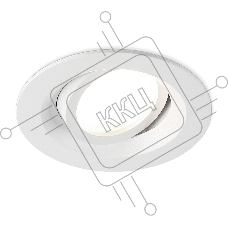 Встраиваемый поворотный точечный светильник Ambrella light TN102741 WH белый IP20 GU5.3 D95*25
