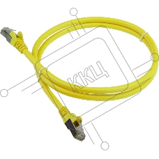 Кабель Патч-корд Lanmaster LAN-PC45/S6-5.0-YL вилка RJ-45-вилка RJ-45 кат.6 5м желтый LSZH (уп.:1шт)