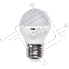 Лампа светодиодная PLED-SP-G45 7Вт шар 3000К тепл. бел. E27 540лм 230В JazzWay 1027863-2