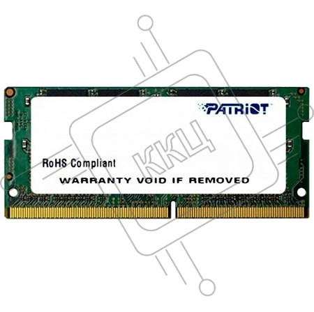Оперативная память Patriot SO-DIMM DDR4 4GB PC19200   PSD44G240081S Patriot