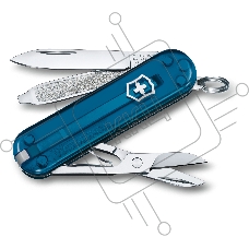Нож перочинный Victorinox Classic Sky High (0.6223.T61G) 58мм 7 функций карт.коробка