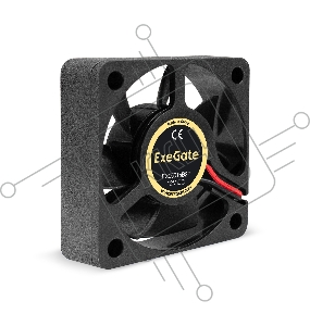 Вентилятор 12В DC ExeGate EX05015B2P (50x50x15 мм, 2-Ball (двойной шарикоподшипник), 2pin, 6000RPM, 33dBA)