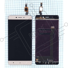 Дисплей для Xiaomi Redmi 4 золотой