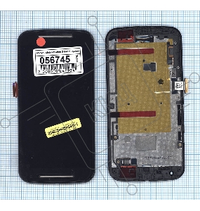 Дисплей для Motorola Moto G Gen.2 черный