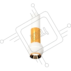 Светильник Ambrella XP1101030 SWH/PYG белый песок/золото желтое полированное MR16 GU5.3 LED 3W 4200K