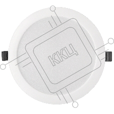 Светильник встраиваемый LED круг 12Вт 6500К 145мм белый пластик IP40 General GLP-RW3-12BT-145-6