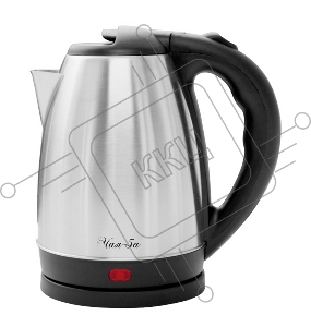 Чайник электрический Великие Реки Чая-5А 1500 Вт, 1,8 л, цвет серый, нержавеющая сталь
