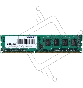 Оперативная память Patriot SL 4Gb DDR3 1333MHz DIMM PSD34G133381 RTL 1*4GB PC3-10600 CL9 240-pin 1.5В