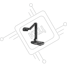Документ-камера IQBoard [IQView E3511] 5 мегапикселей (разрешение 2592x1944), 100 digital zoom, интерфейсы: HDMI, VGA, USB 2.0, слот для SD card, светодиодная подсветка, A3, встроенное программное обеспечение без установки на ПК