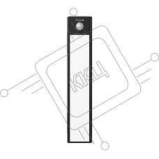 Световая панель с датчиком движения Yeelight Motion Sensor Closet Light A60 черный