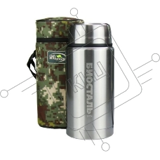 Термос BIOSTAL NTS-750B ОХОТА ш/г, суповой с ложкой, с термочехлом