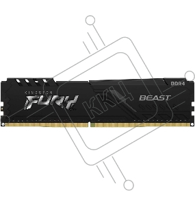 Память оперативная Kingston 4GB 3200MHz DDR4 CL16 DIMM FURY Beast Black