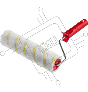 Валик малярный POLYTEX, 240 мм, d=40 мм, ворс 12 мм, ручка d=6 мм, MIRAX