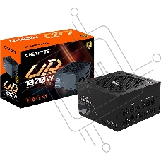 Блок питания Gigabyte ATX 1000W GP-UD1000GM 80 PLUS gold (24+4+4pin) APFC 120mm fan 8xSATA Cab Manag RTL