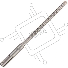 Бур SDS-plus 4Cutter 10x150x210