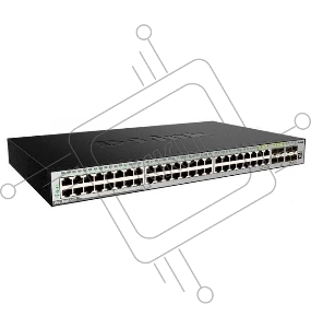 Коммутатор DGS-3630-52TC/A2ASI Управляемый L3 стекируемый коммутатор с 44 портами 10/100/1000Base-T, 4 комбо?портами 100/1000Base-T/SFP и 4 портами 10GBase-X SFP+