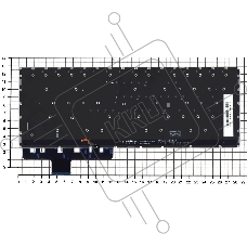 Клавиатура для ноутбука Asus ZenBook Pro UX450F черная с подсветкой