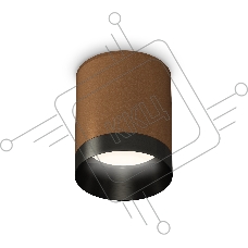 Светильник Ambrella Light XS6304010 SCF/PBK кофе песок/черный полированный MR16 GU5.3 (C6304, N6131)