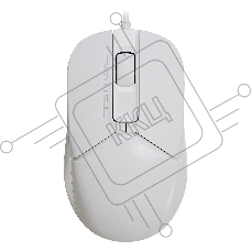 Мышь проводная A4Tech Fstyler FM12 белый, 1200 dpi, USB, кнопки - 3