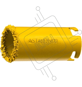 Коронка STAYER PROFESSIONAL 33345-33  кольцевая с карбидно-вольфрамовой крошкой d33мм