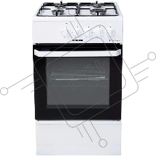 Газовая плита Hansa FCGW510029A белый реш.сталь