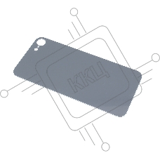 Задняя крышка (стекло) для Apple iPhone SE2/SE3 белый