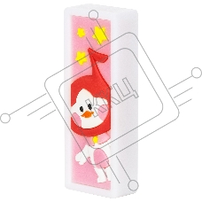 Ластик Deli EH306 Little Sinnger 54х20х10мм ПВХ, ассорти (1шт)