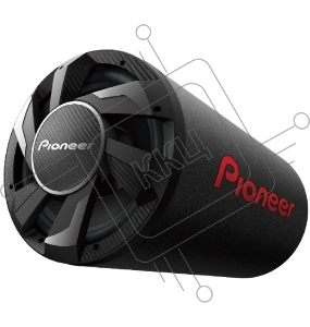 Корпусной активный сабвуфер PIONEER TS-WX300TA (2019 Корпусной активный сабвуфер (труба) с фазоинвертором, 30 см, 1300Вт/350Вт, кабели а комплекте)