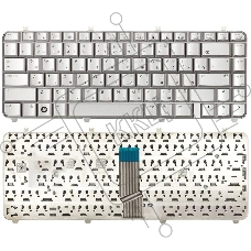 Клавиатура для ноутбука HP Pavilion DV5-1000 серебристая
