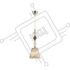Светильник Ambrella light LH75405 GD/GR золото/серый E14 max 40W 180*1445