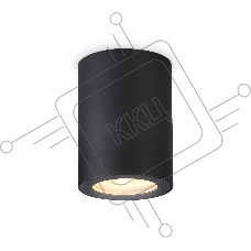 Светильник Ambrella light TN22799 BK черный IP44 GU10 max 12W D65*90