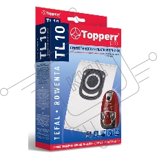 Пылесборник 1428 TL10 Topperr синтет. д/пылесоса TEFAL,ROWENTA (ZR200540,..720,..940) 4 шт.в ед. (с)