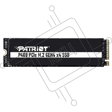 Накопитель SSD Patriot P400, 1Tb, PCIe 4.0 x4, M.2 2280, NVMe, R/W 5000/4800, с радиатором