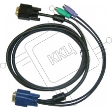 Переключатель D-Link DKVM-IPCB/10 Упаковка 10 кабелей KVM для устройств DKVM-IP1/IP8, длина 1.8м 