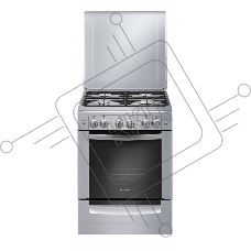 Плита газовая Gefest ПГ 6100-02 0068 серый, конфорок 4 шт, духовка 52 л, 60 см x 85 см x 60 см