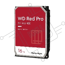 Жесткий диск WD Original SATA-III 16Tb WD161KFGX NAS Red Pro (7200rpm) 512Mb 3.5