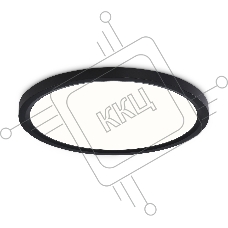 Светильник светодиодный ультратонкий Ambrella light FZ1906 BK черный IP54 26W 3000K-6500K CCT-переключатель D370*25 (Без ПДУ)