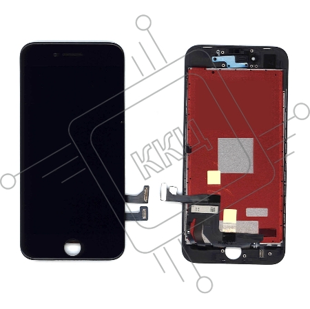 Дисплей для iPhone 8 в сборе с тачскрином (Incell MX) черный в сборе с рамкой